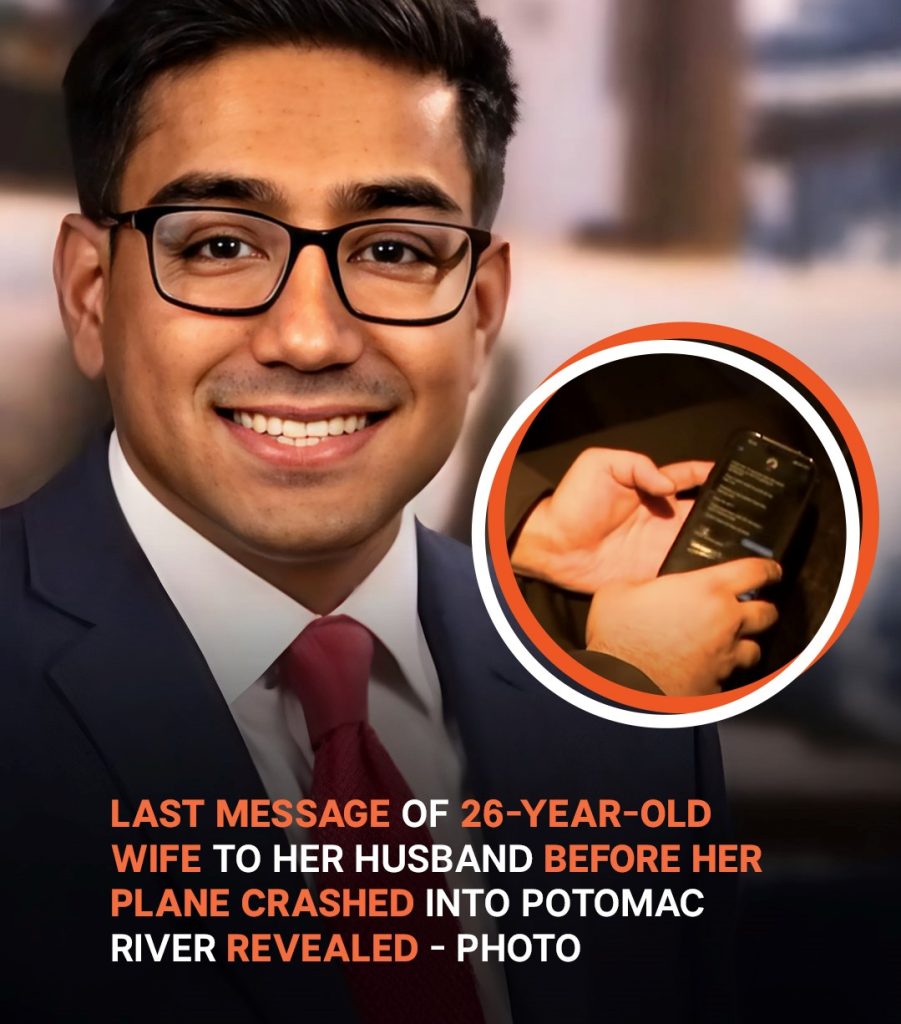 Man Says His Wife Was Aboard the Plane That Crashed near Washington, DC – Her Last Message Revealed