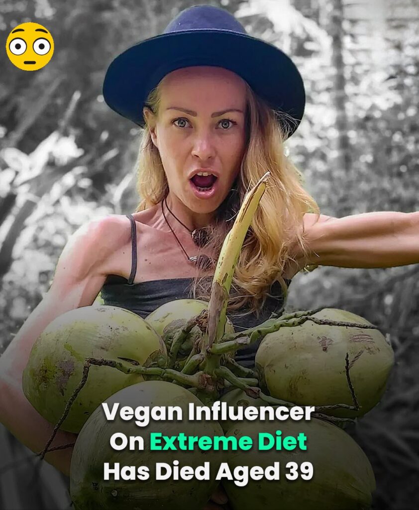 Vegan influencer d.i.e.s at 39 after 6 years without water