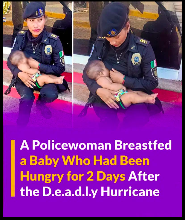 A Policewoman Breastfed a Baby Who Had Been Hungry for 2 Days…
