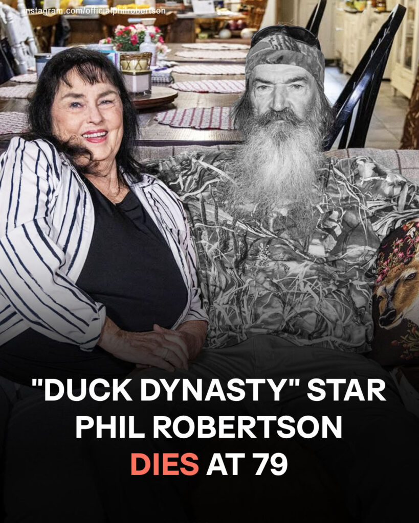 “Duck Dynasty” patriarch Phil Robertson has PASSED AWAY, leaving behind his loving wife, Kaye