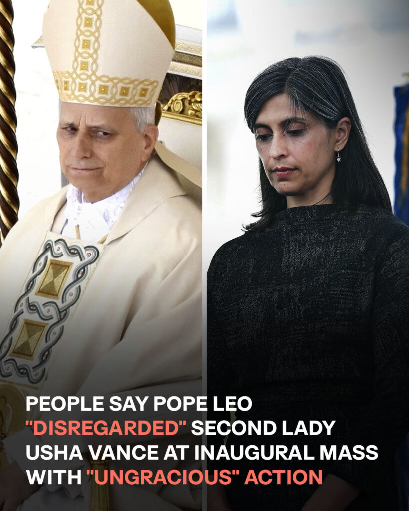 Vice President JD Vance Attends Pope Leo XIV’s Inaugural Mass With Wife Usha Vance – Video