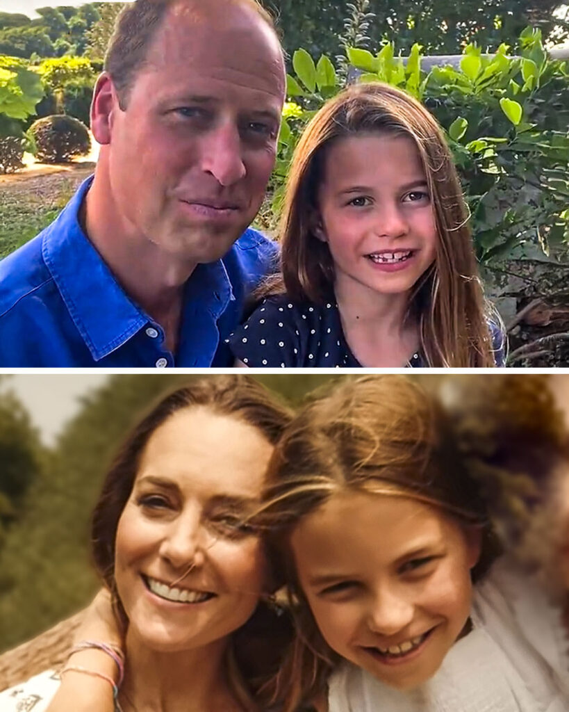 Who does Princess Charlotte look more like — her mom, Kate Middleton, or her dad, Prince William?