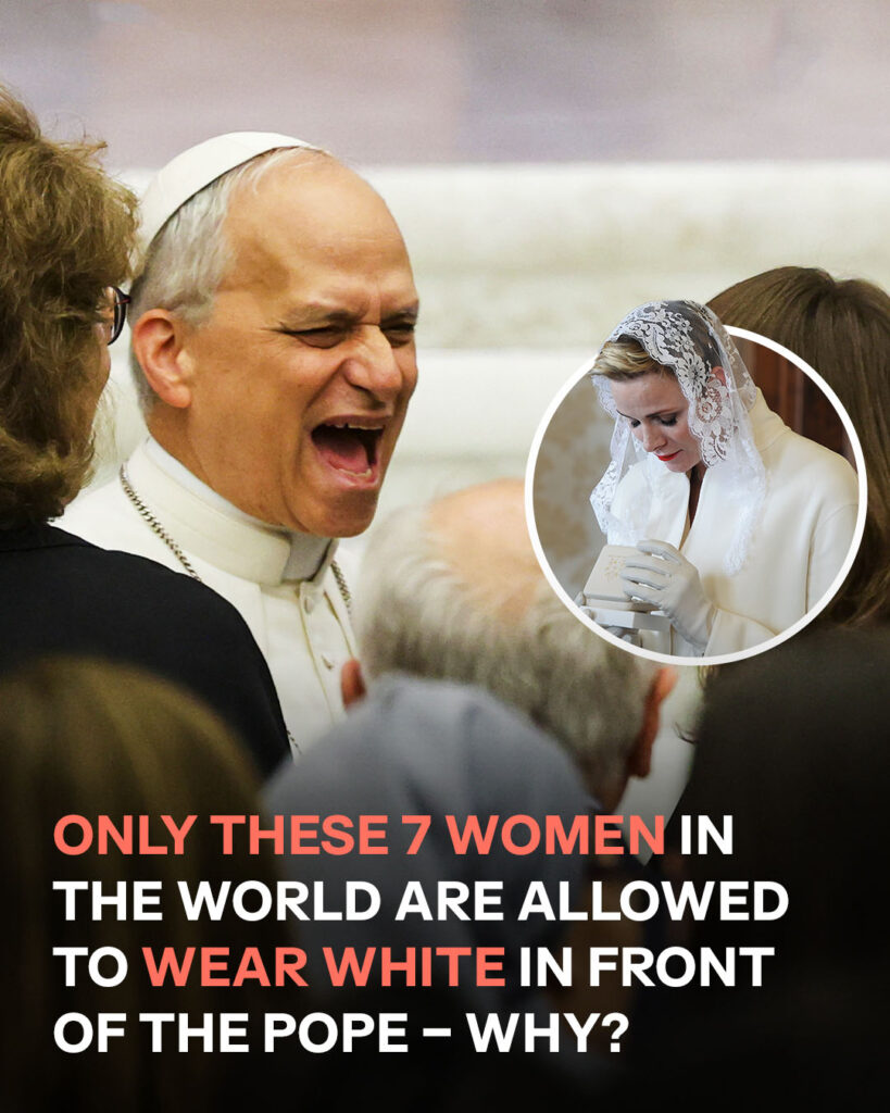 Why Only These 7 Women in the World Are Allowed to Wear White When Meeting the Pope
