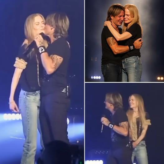 Keith Urban’s Song Interrupted by Surprise Guest Nicole Kidman Steals the Show in Intimate On-Stage Moment